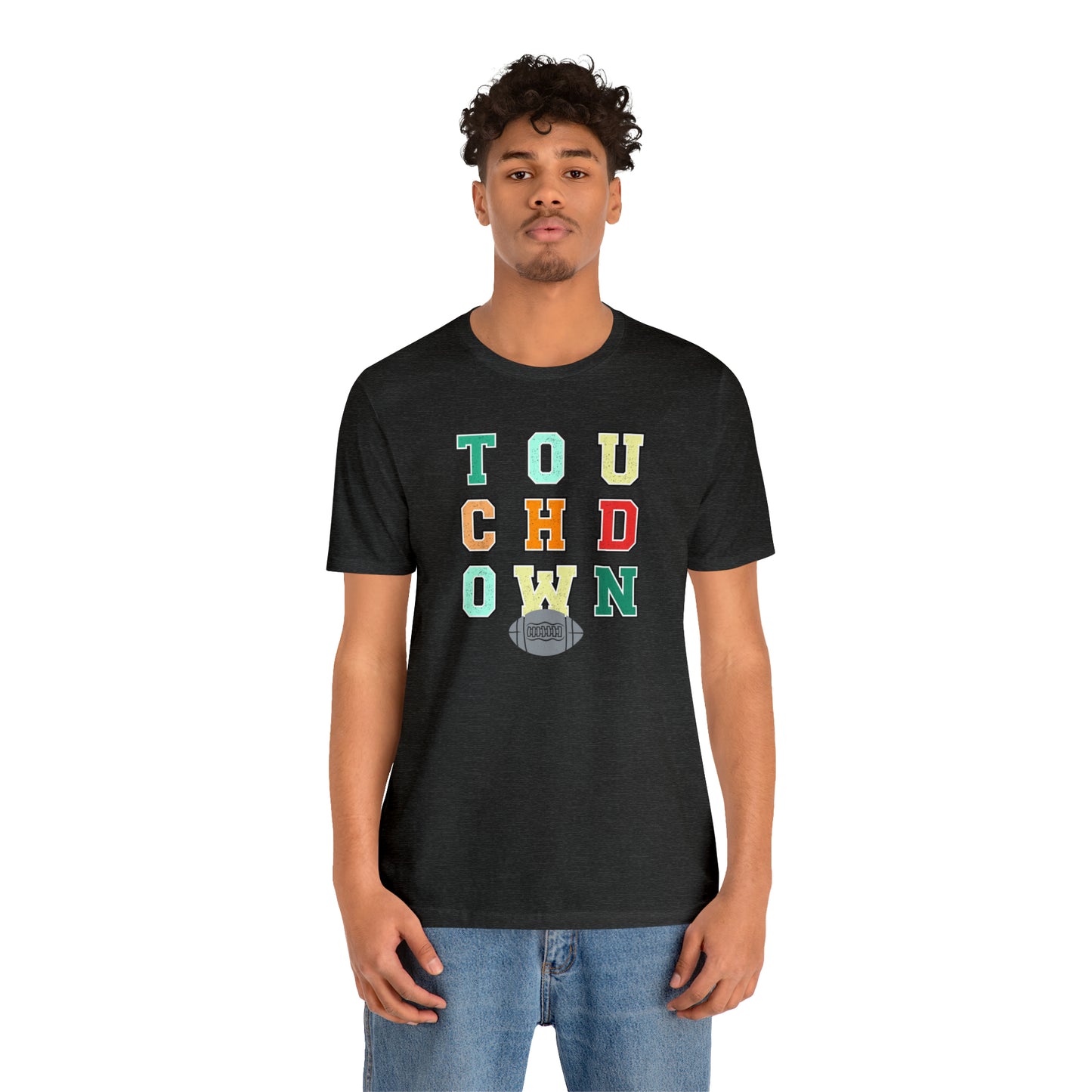 Football Touchdown Unisex Jersey Short Sleeve Tee