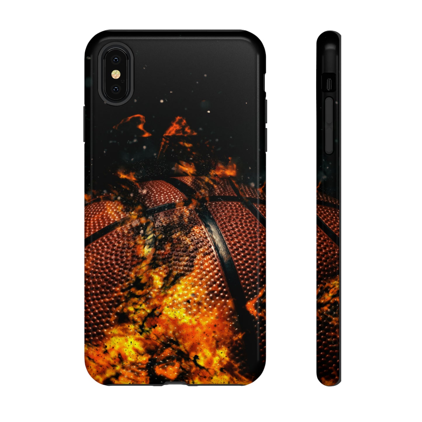 Basketball Inferno Tough Phone Cases