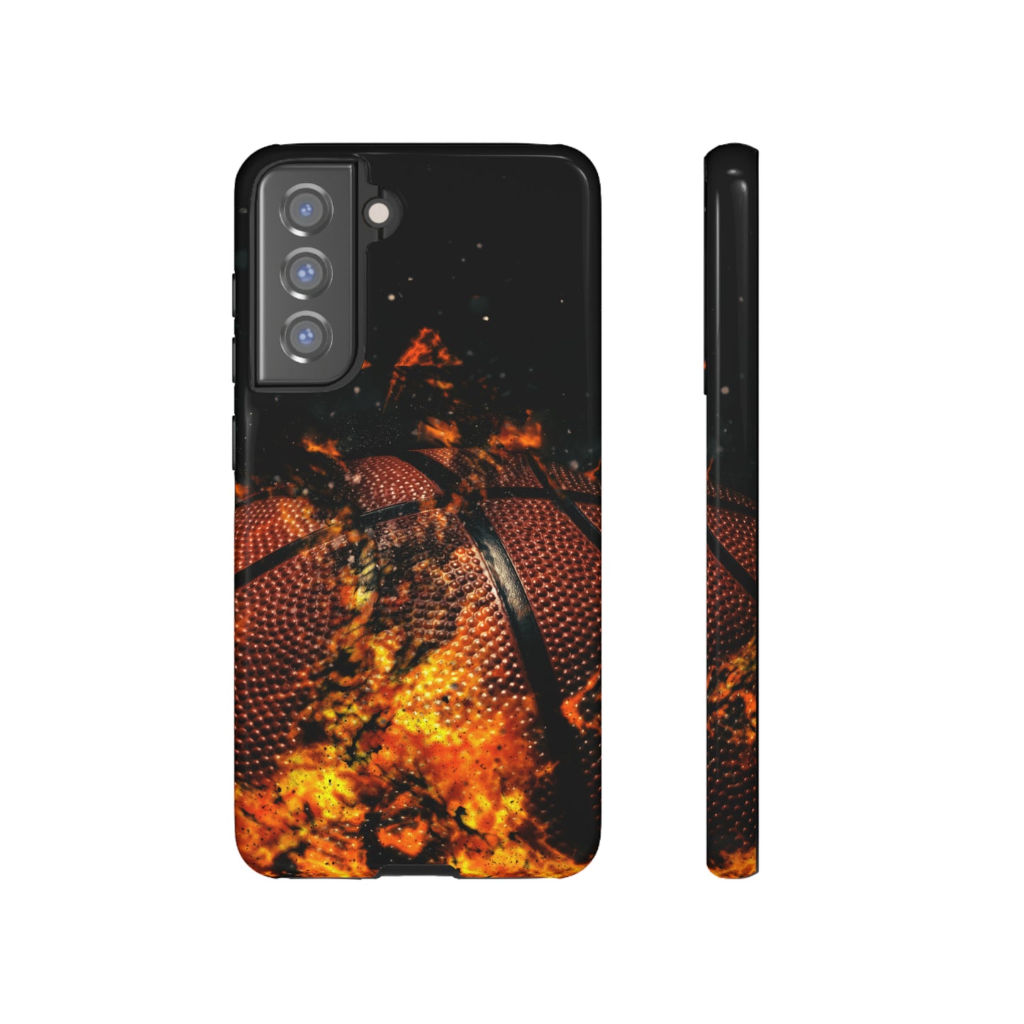 Basketball Inferno Tough Phone Cases