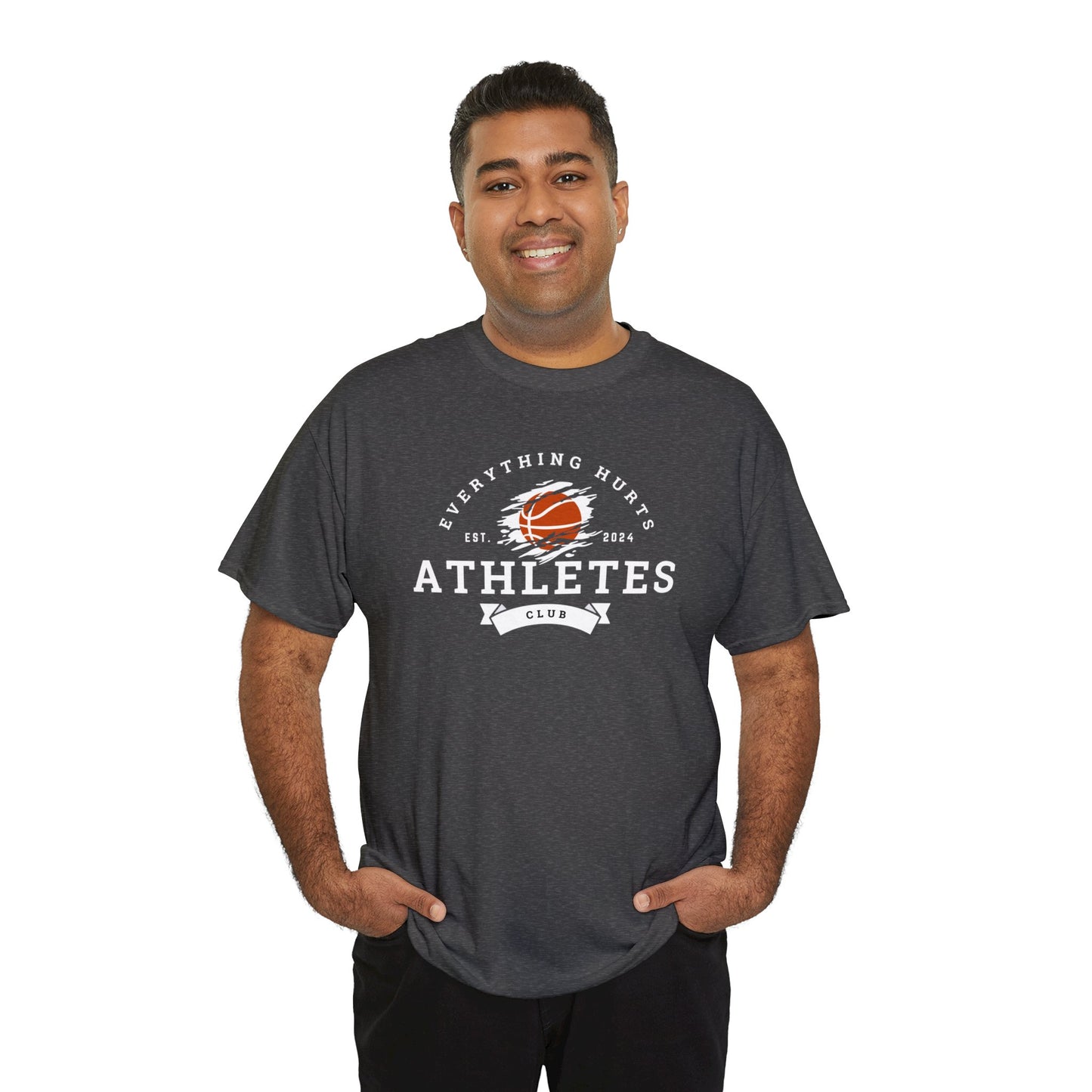 Everything Hurts Athletes Club Basketball Cotton Tee