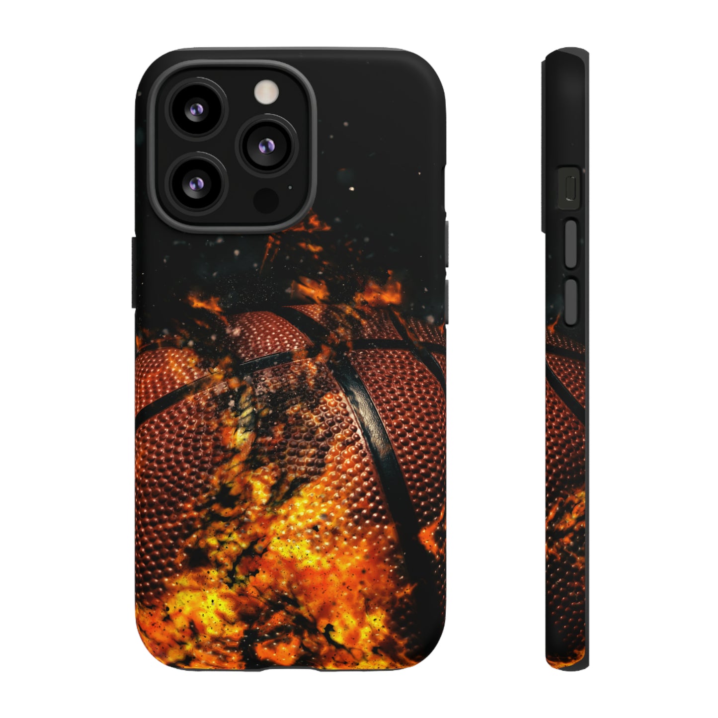 Basketball Inferno Tough Phone Cases