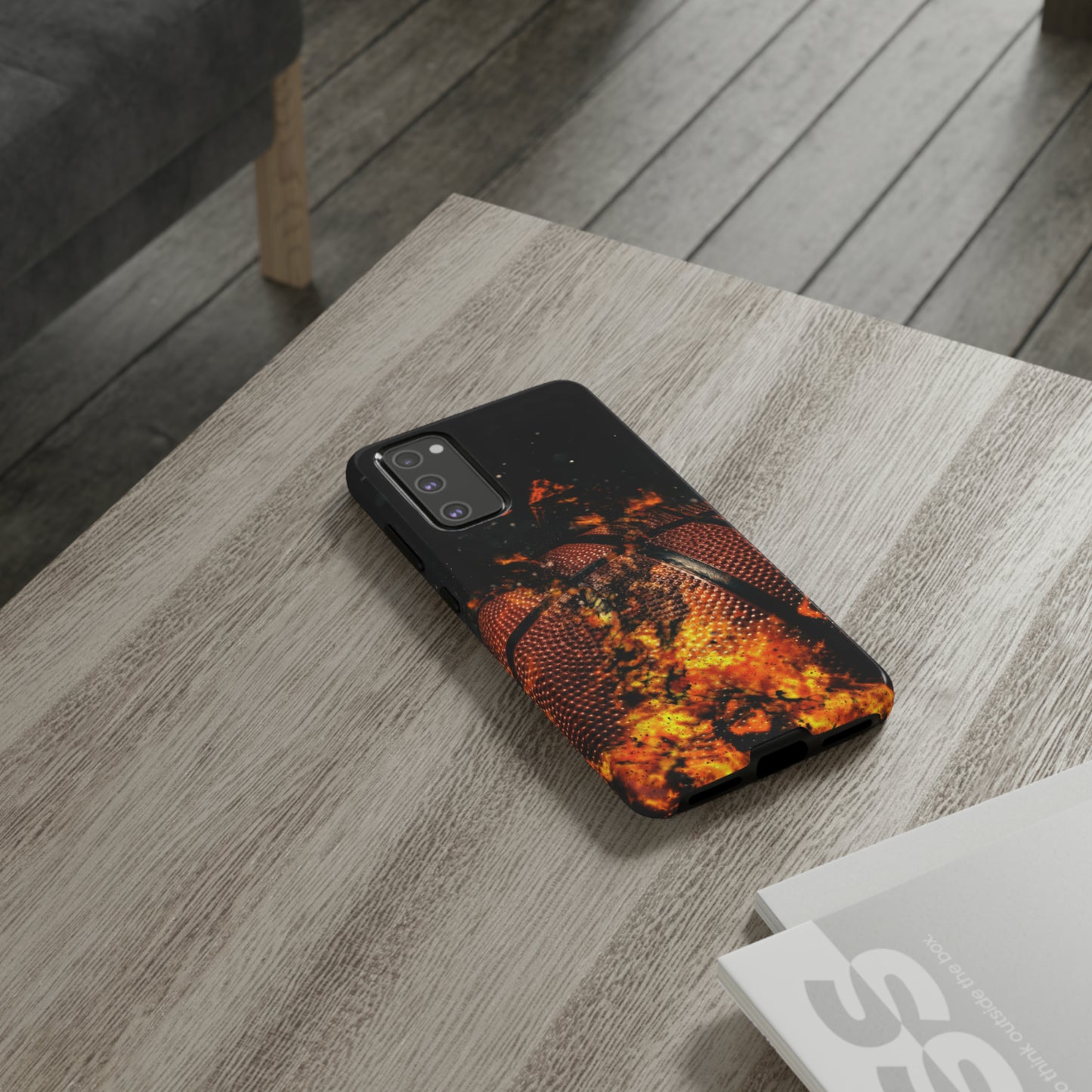 Basketball Inferno Tough Phone Cases