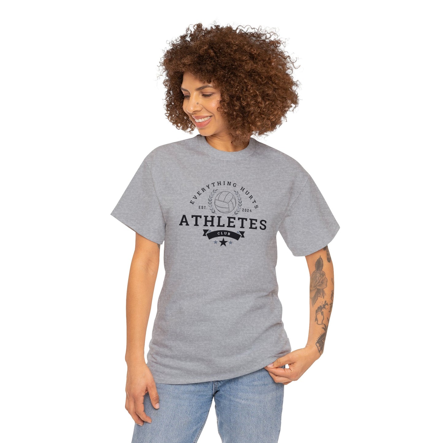 Everything Hurts Athletes Club Cotton Tee