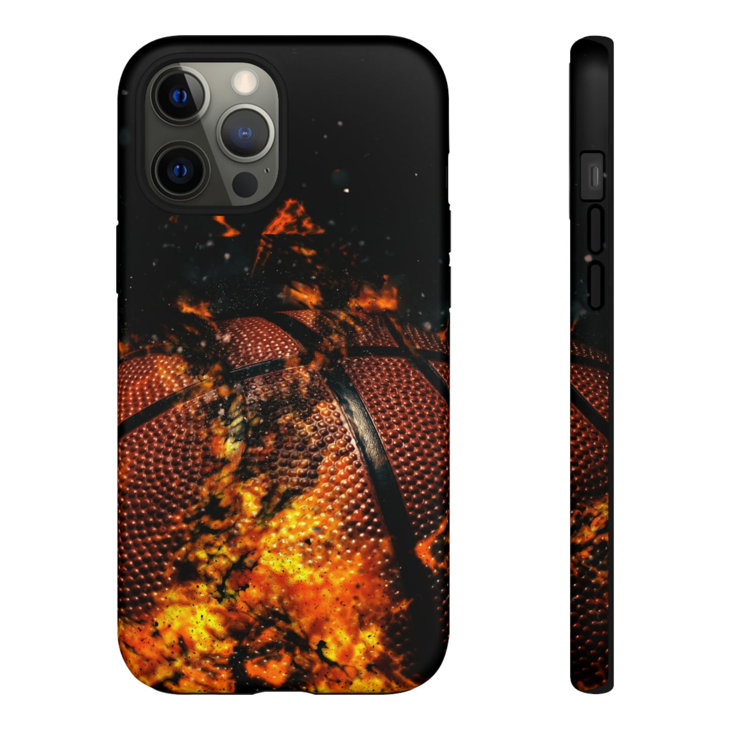 Basketball Inferno Tough Phone Cases