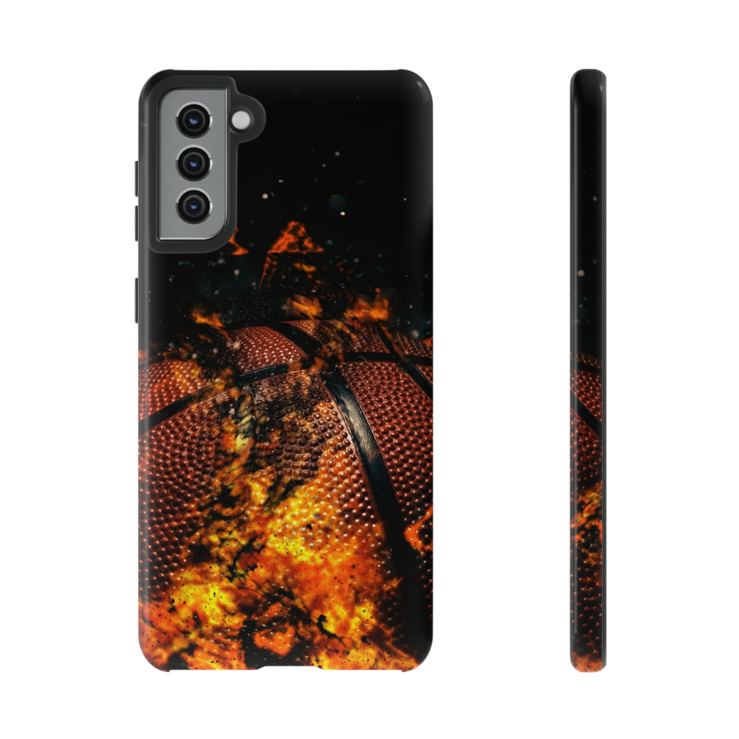 Basketball Inferno Tough Phone Cases