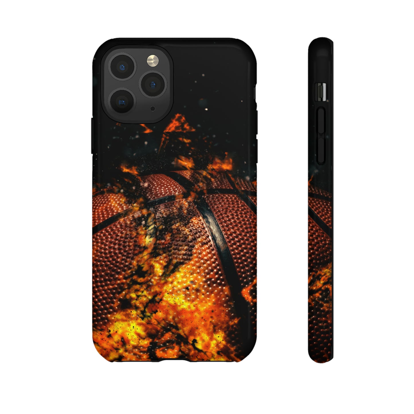 Basketball Inferno Tough Phone Cases