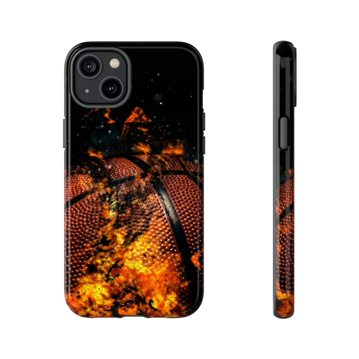 Basketball Inferno Tough Phone Cases