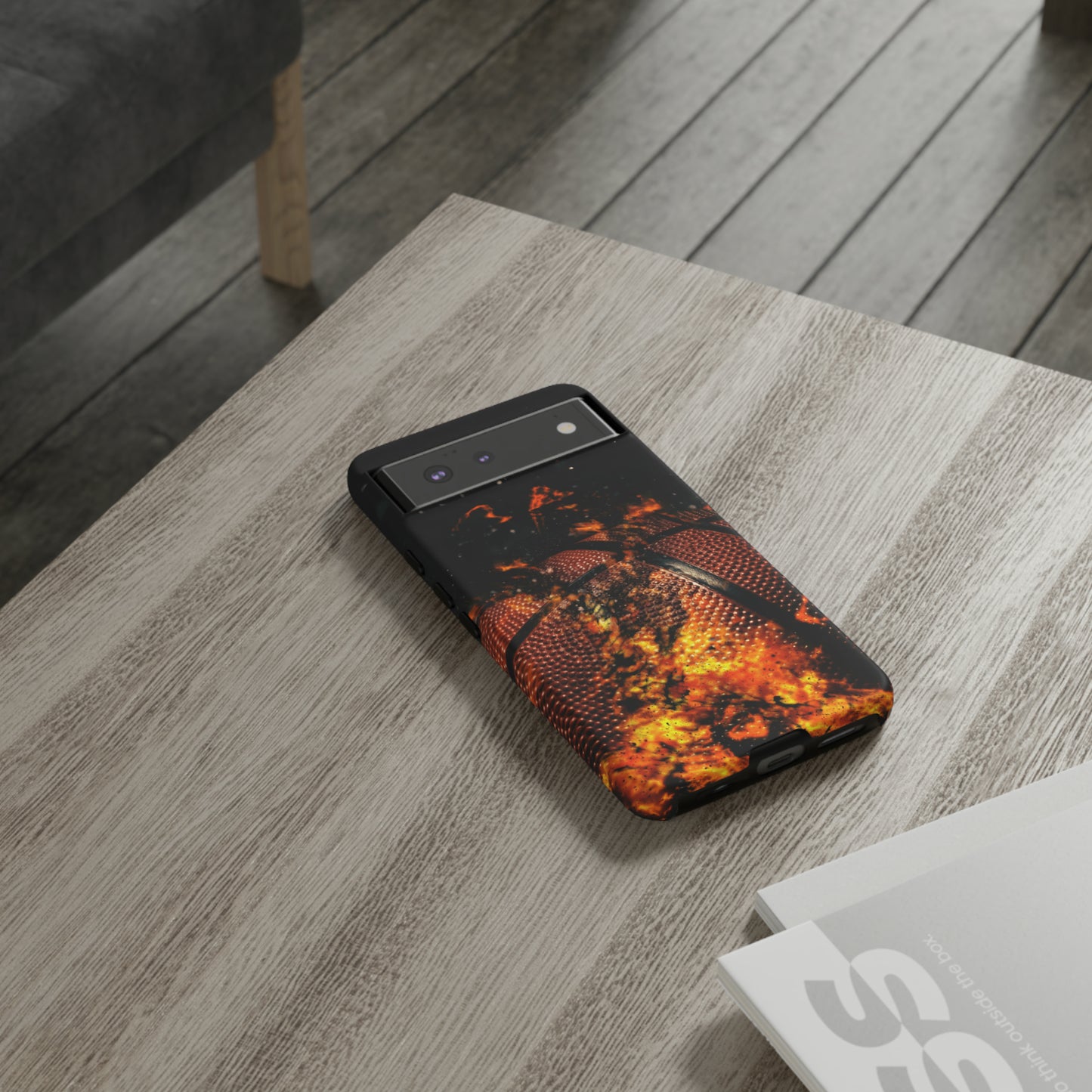 Basketball Inferno Tough Phone Cases