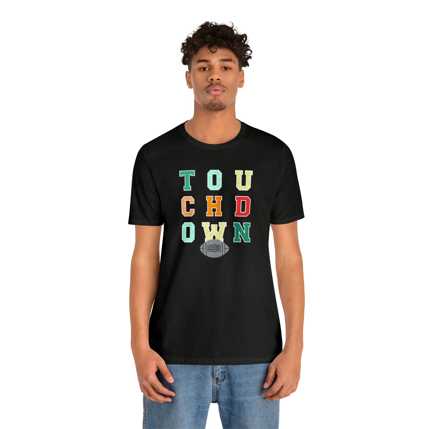 Football Touchdown Unisex Jersey Short Sleeve Tee