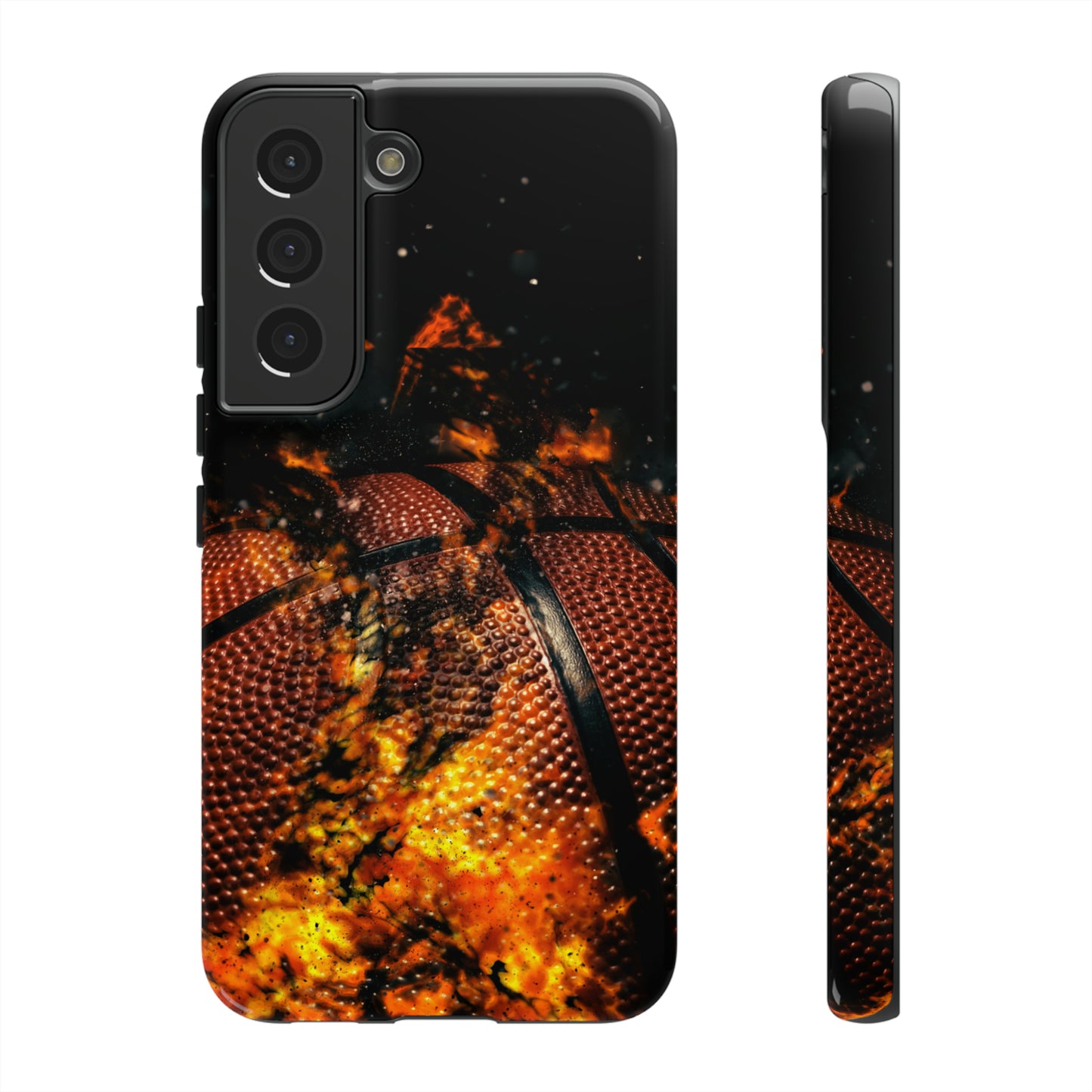 Basketball Inferno Tough Phone Cases