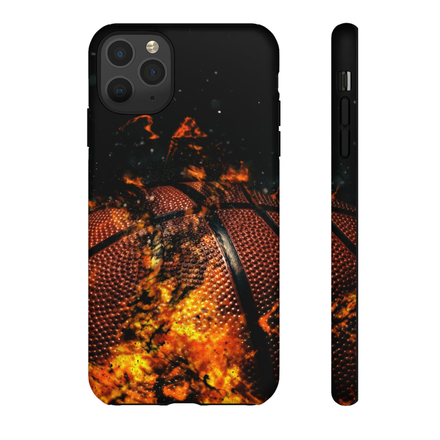 Basketball Inferno Tough Phone Cases