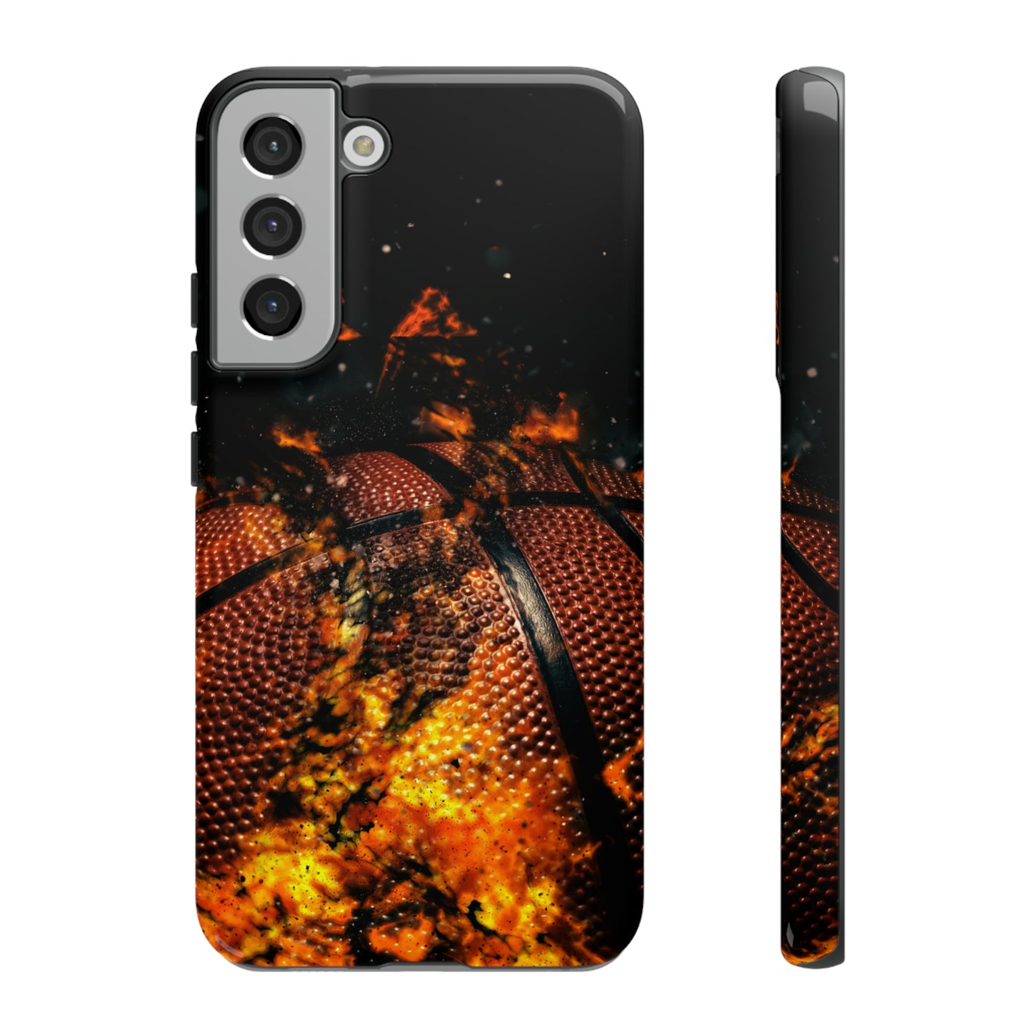 Basketball Inferno Tough Phone Cases