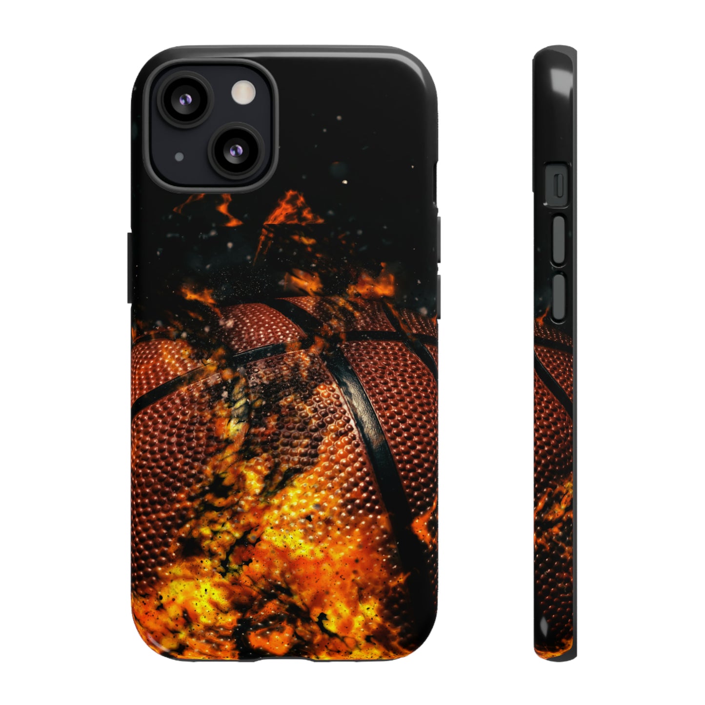 Basketball Inferno Tough Phone Cases