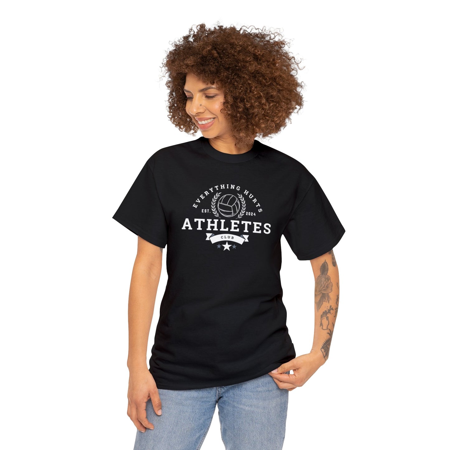 Everything Hurts Athletes Club Cotton Tee