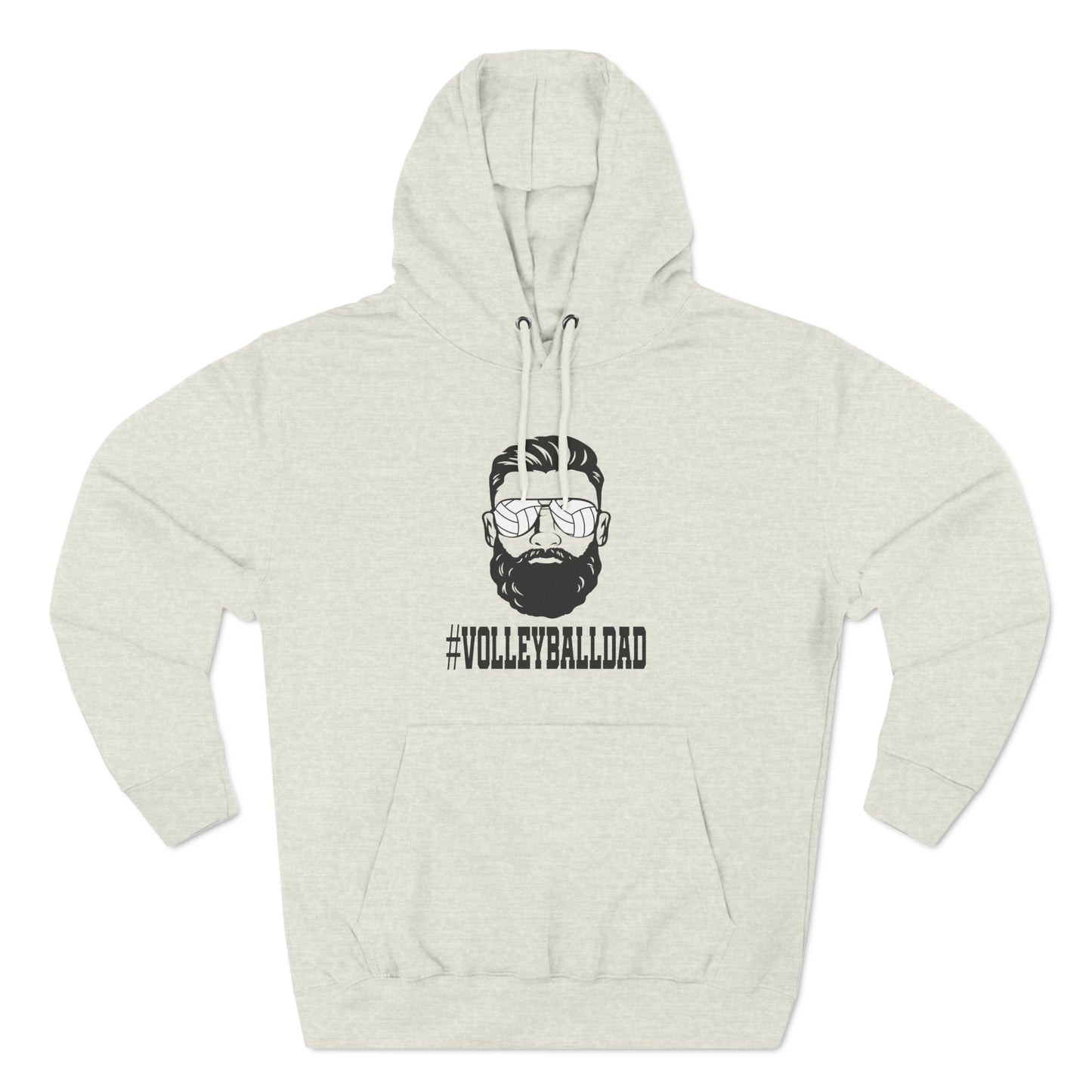 Volleyball Dad Fleece Hoodie