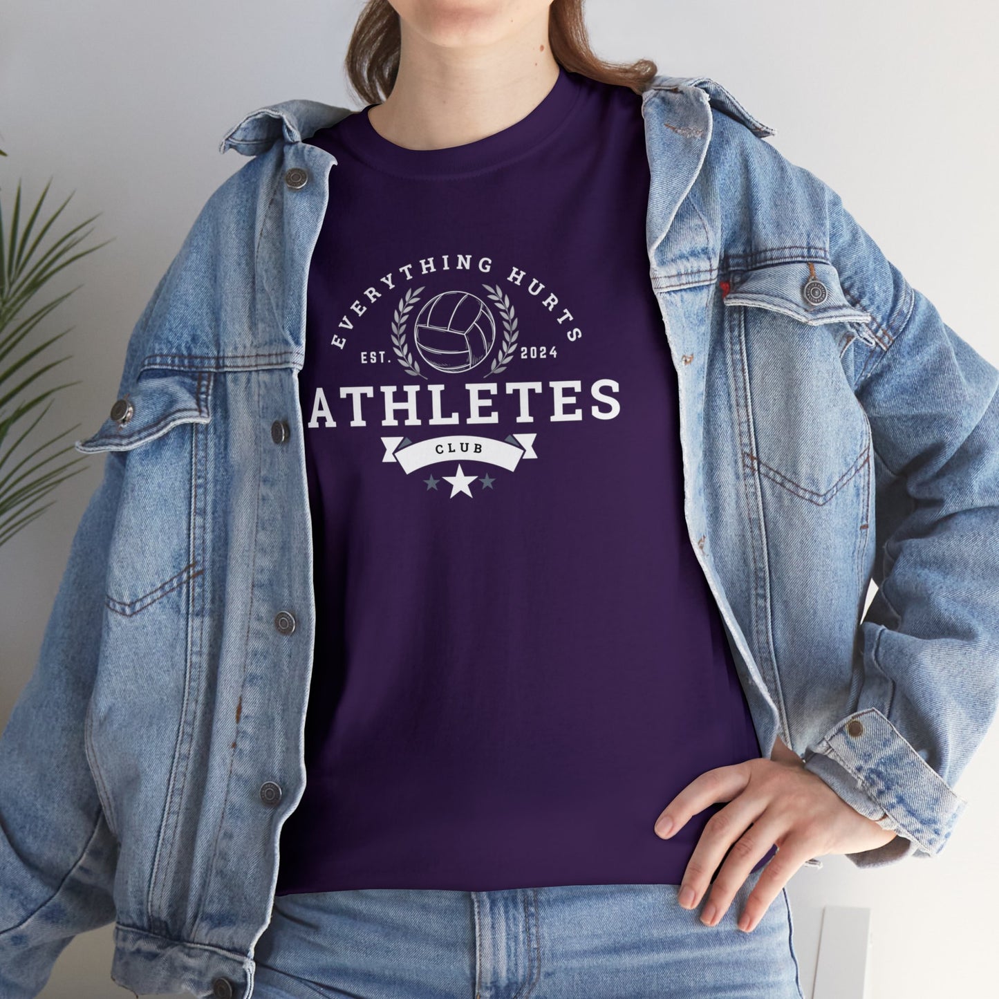 Everything Hurts Athletes Club Cotton Tee