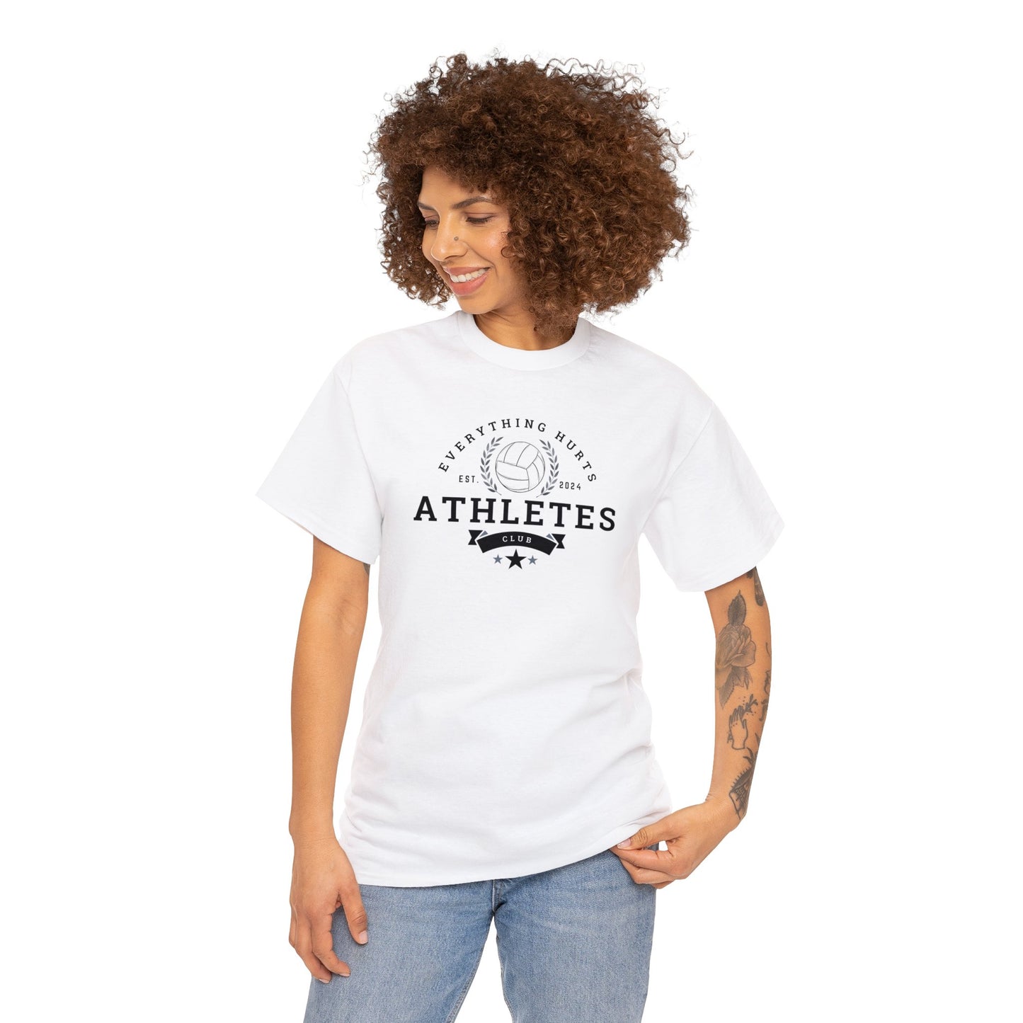 Everything Hurts Athletes Club Cotton Tee