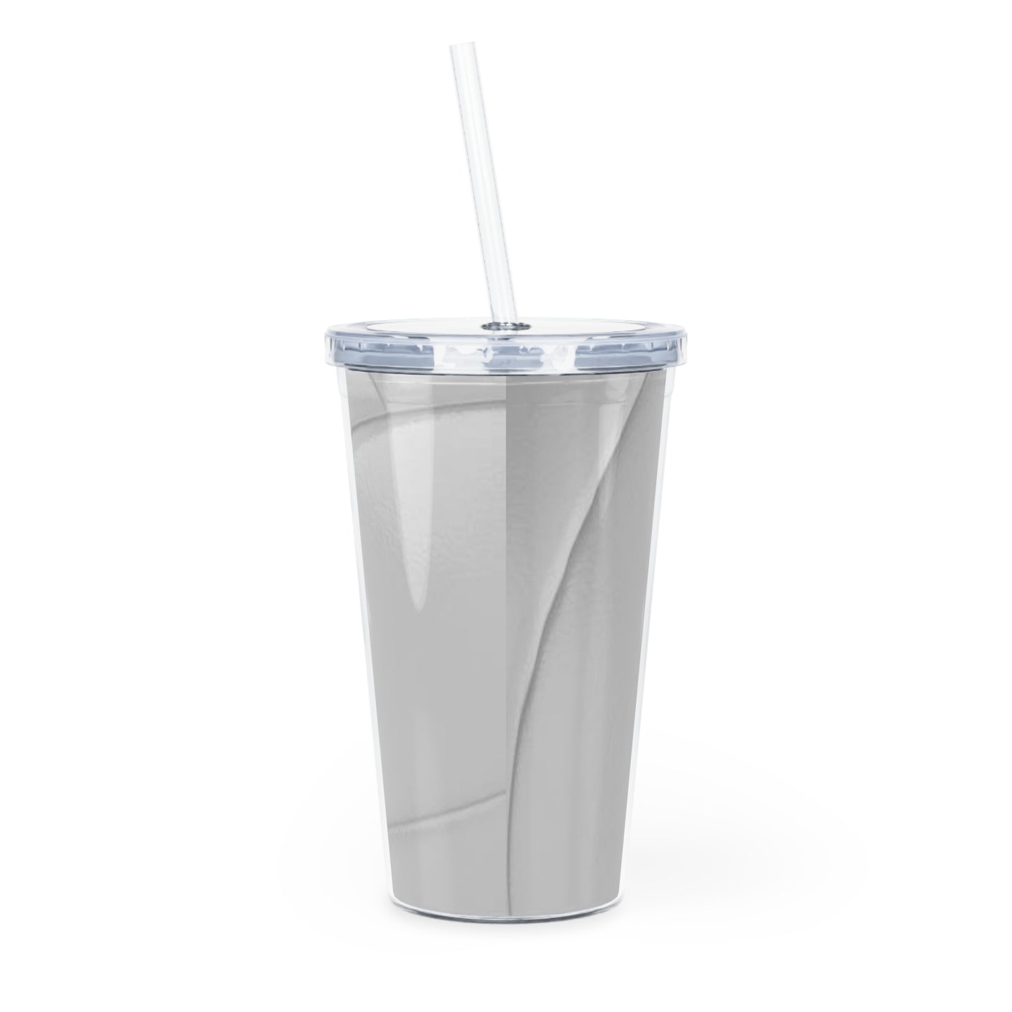 Volleyball Tumbler with Straw