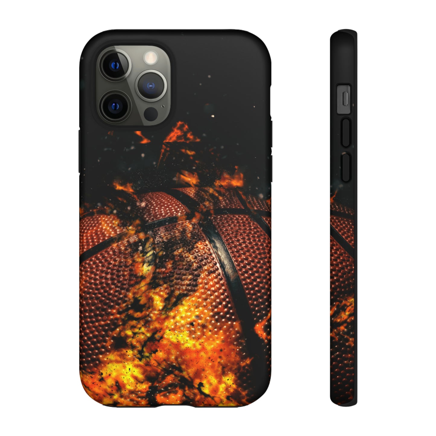 Basketball Inferno Tough Phone Cases