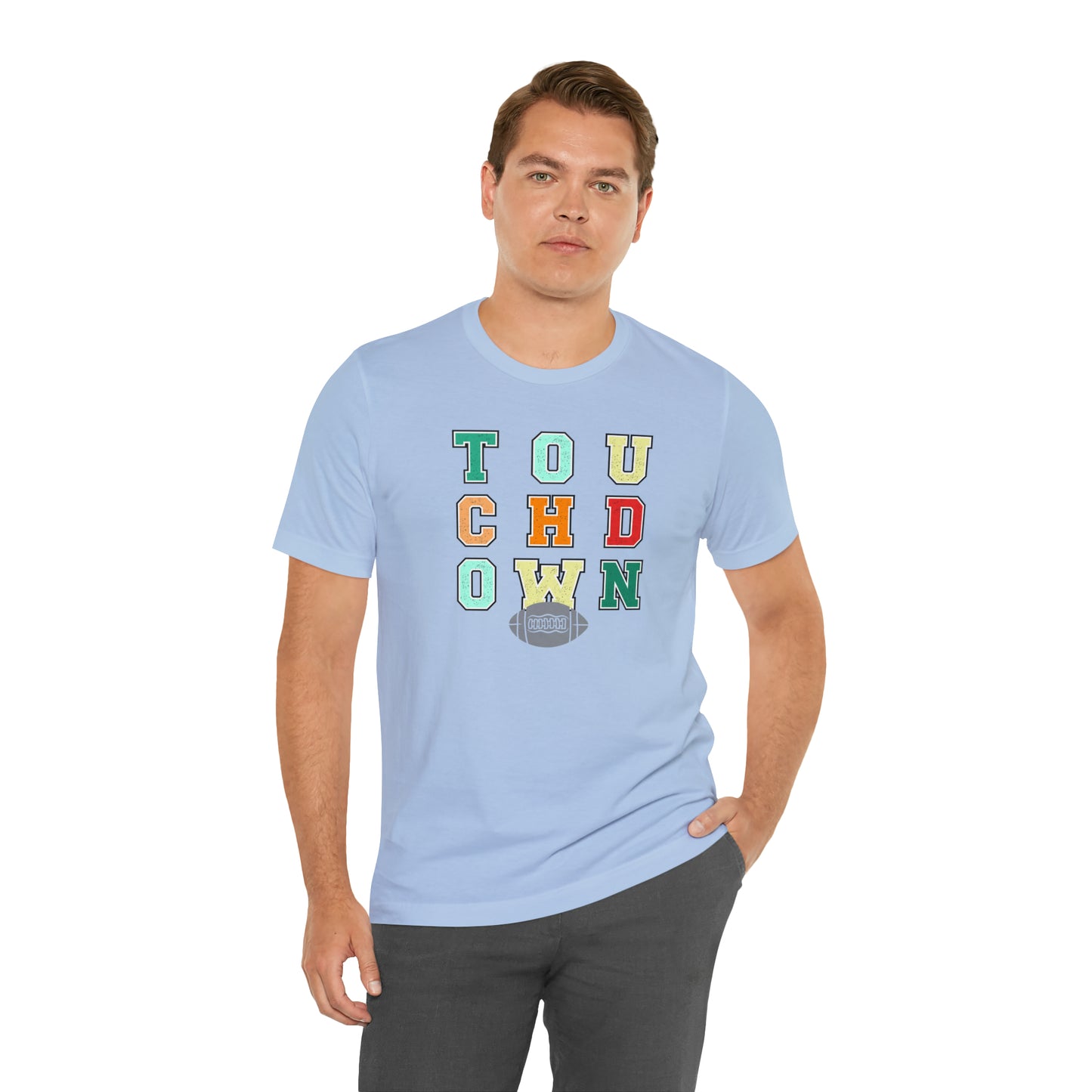 Football Touchdown Unisex Jersey Short Sleeve Tee