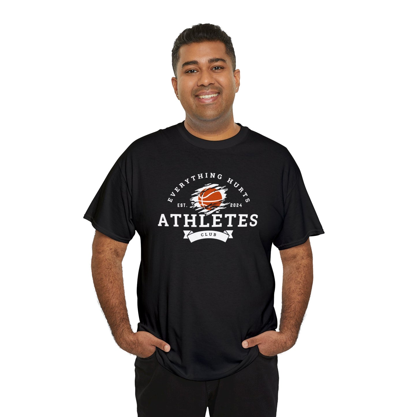 Everything Hurts Athletes Club Basketball Cotton Tee