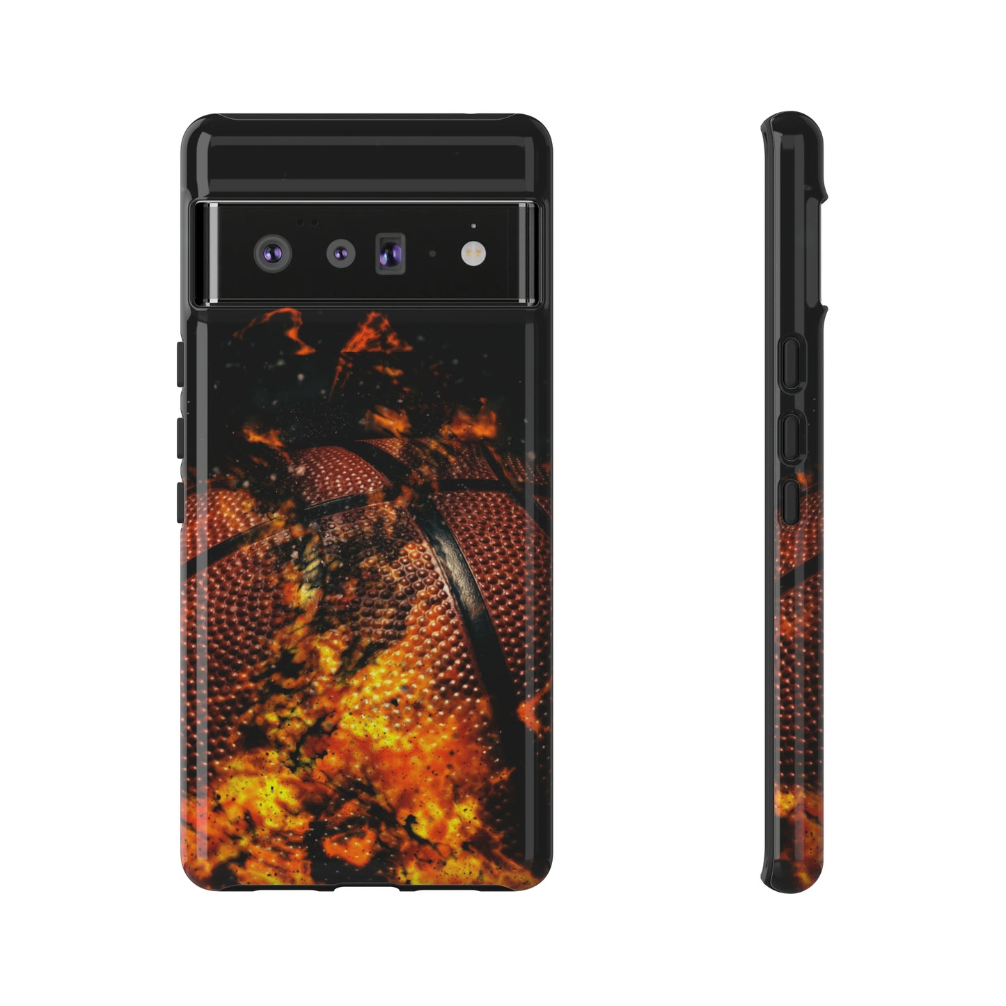 Basketball Inferno Tough Phone Cases