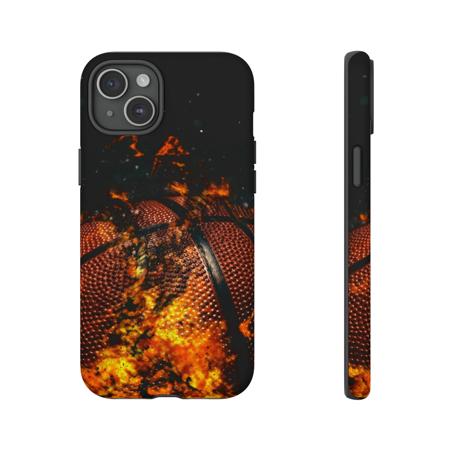 Basketball Inferno Tough Phone Cases