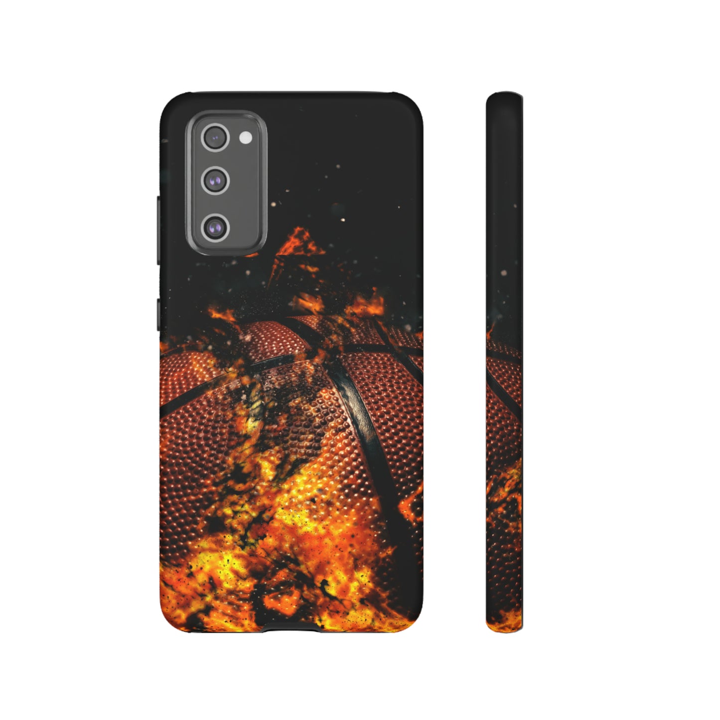 Basketball Inferno Tough Phone Cases