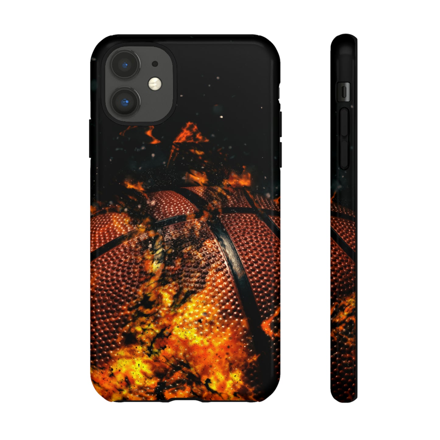 Basketball Inferno Tough Phone Cases