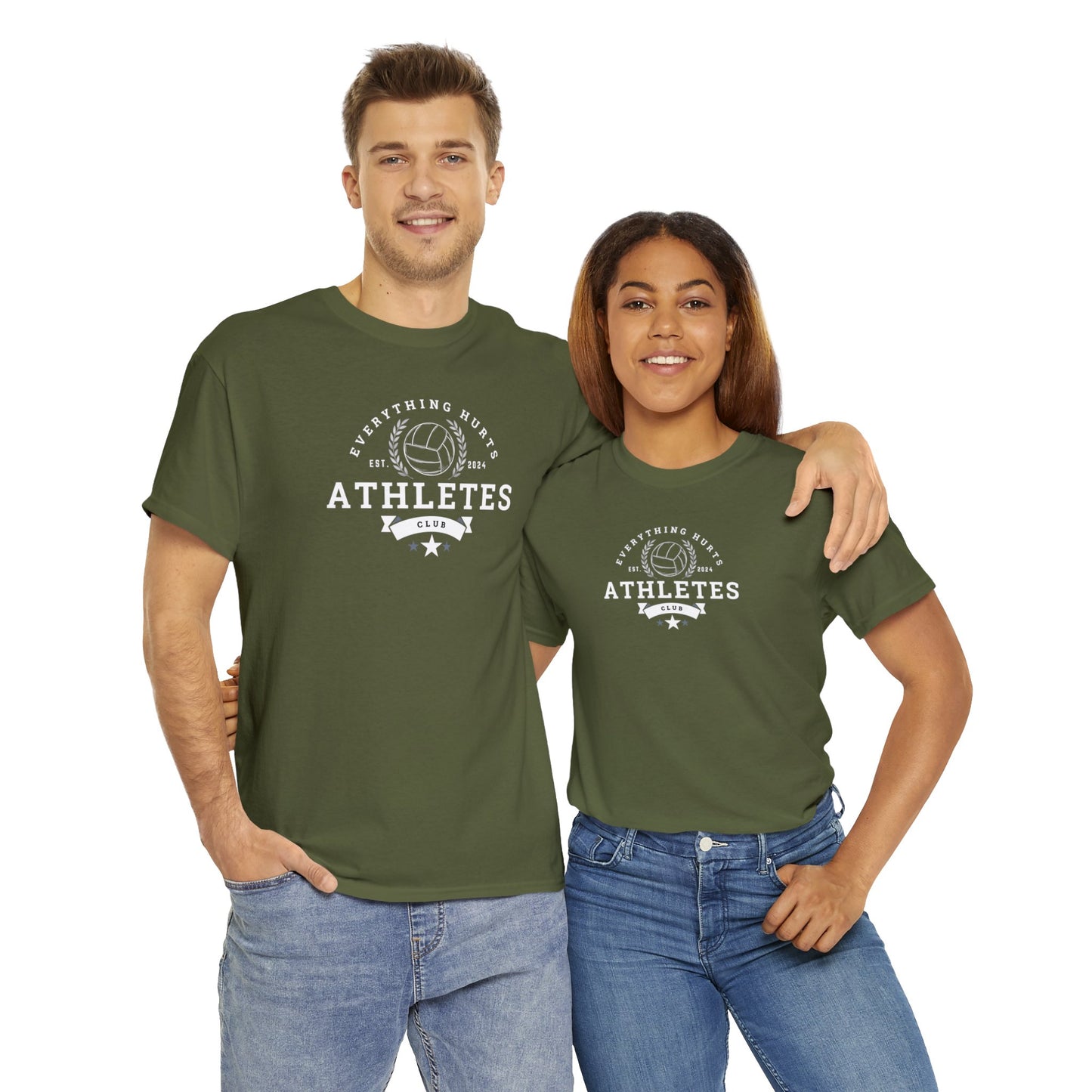 Everything Hurts Athletes Club Cotton Tee