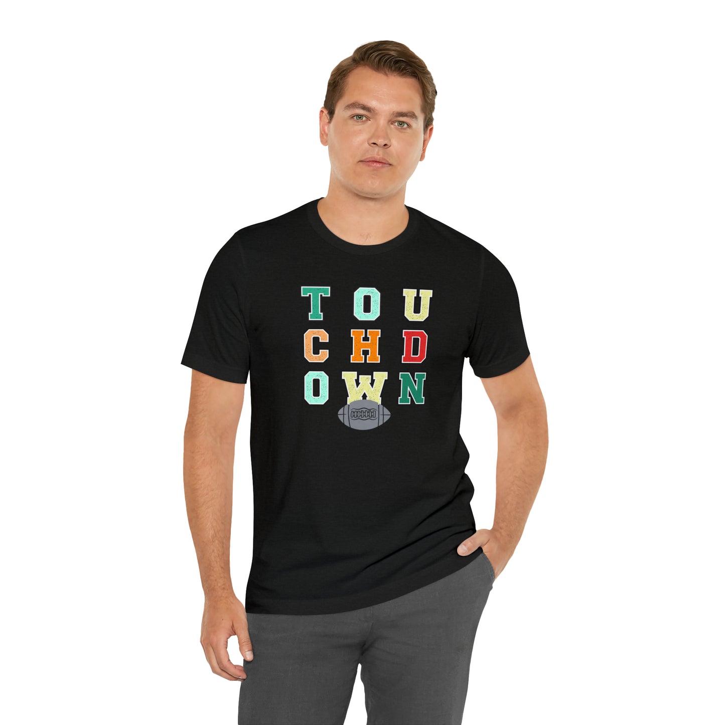 Football Touchdown Unisex Jersey Short Sleeve Tee