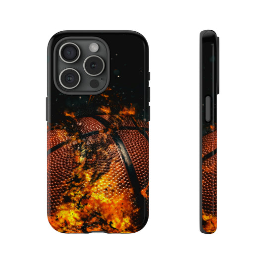 Basketball Inferno Tough Phone Cases