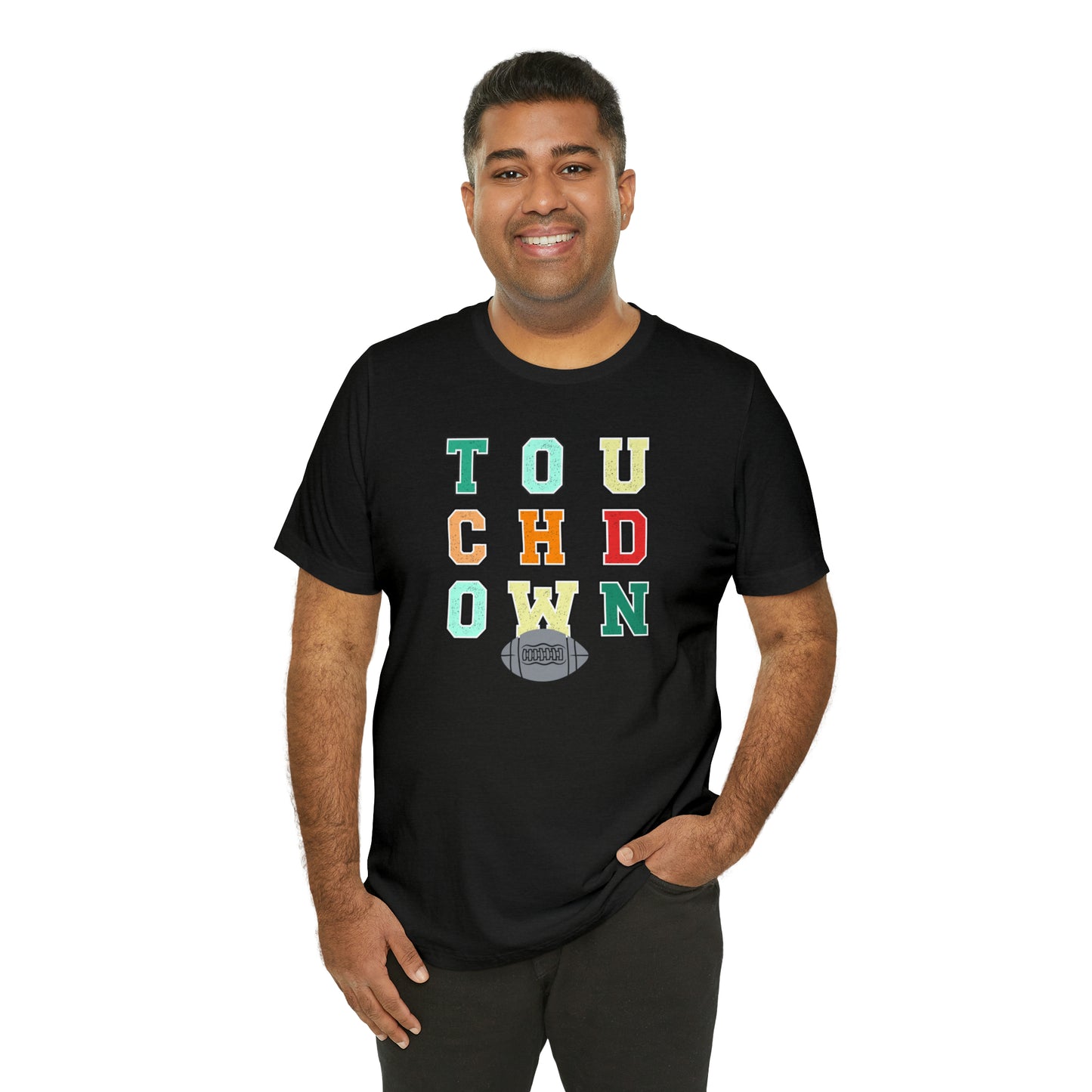 Football Touchdown Unisex Jersey Short Sleeve Tee