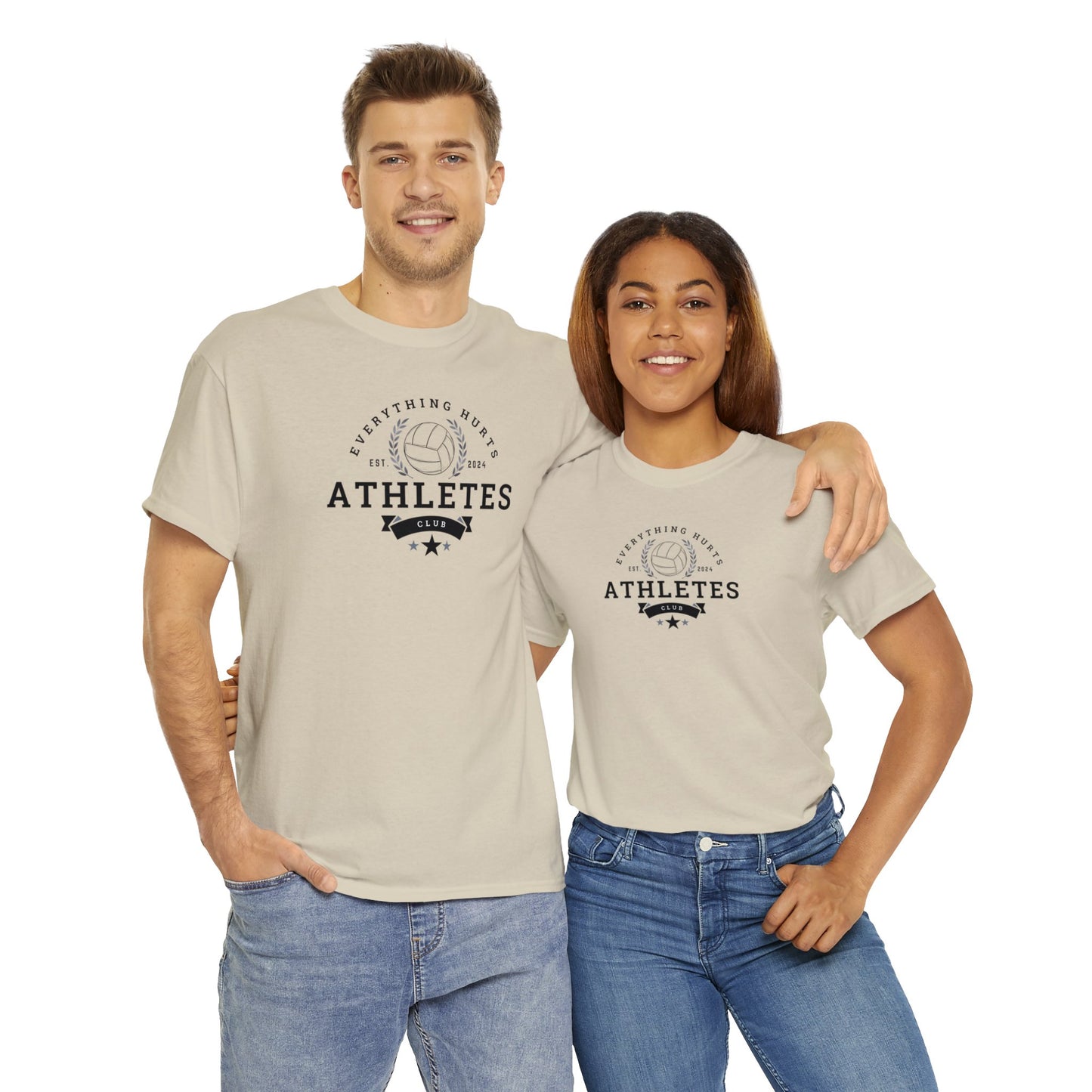 Everything Hurts Athletes Club Cotton Tee