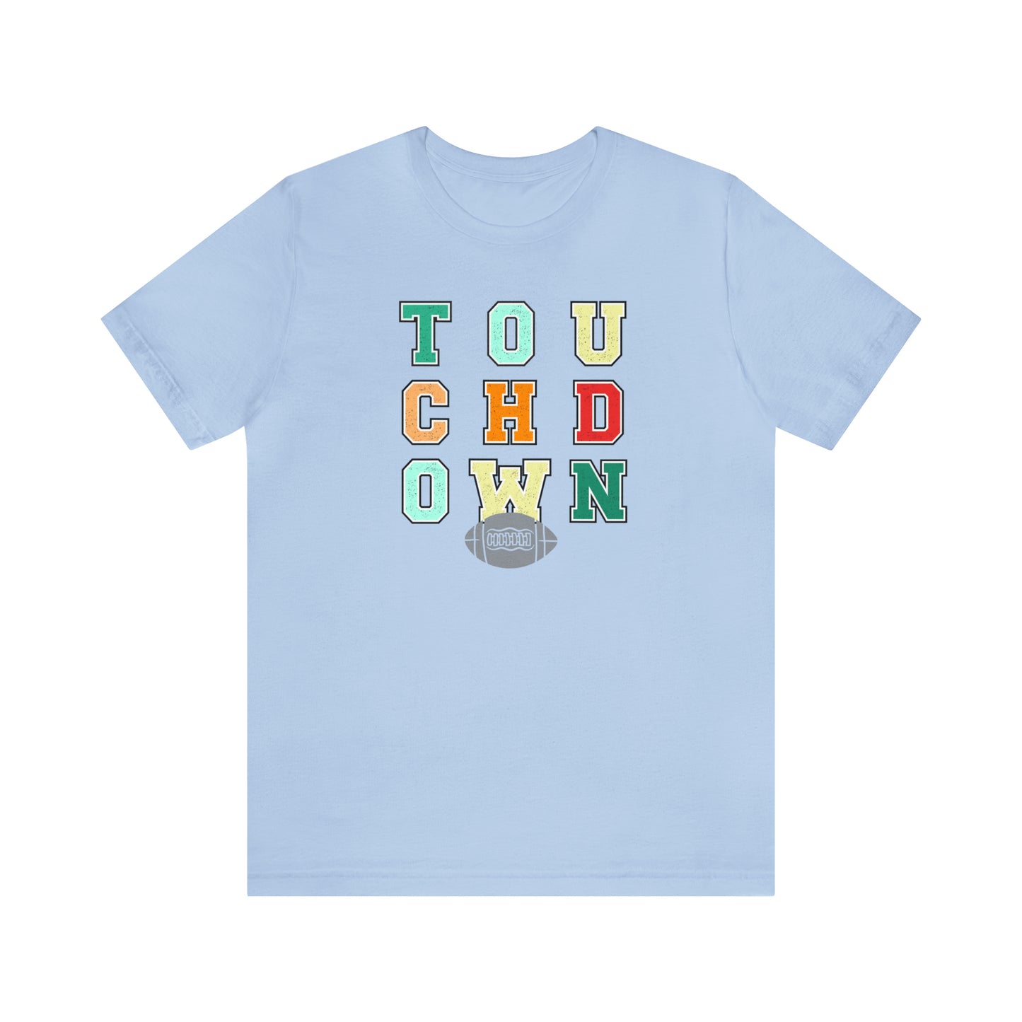 Football Touchdown Unisex Jersey Short Sleeve Tee