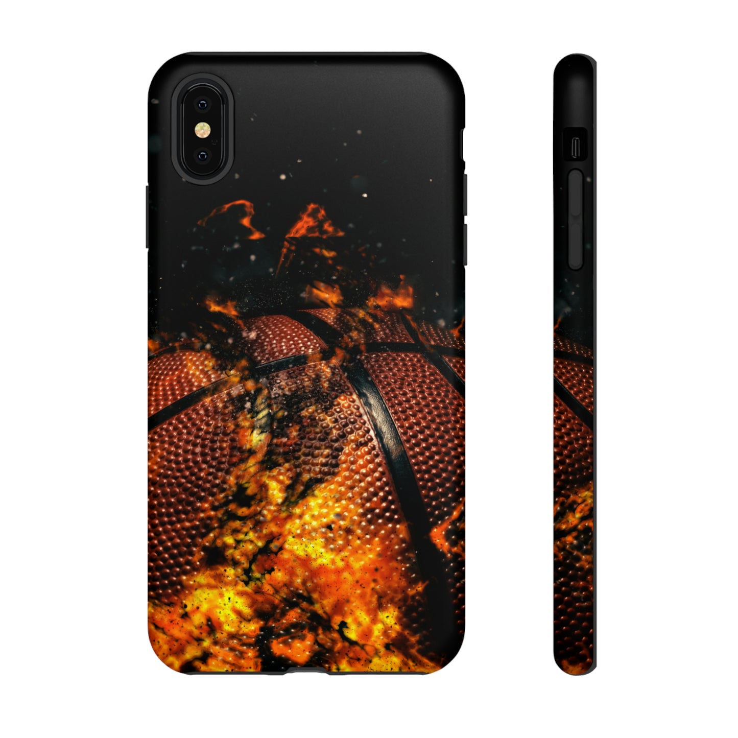 Basketball Inferno Tough Phone Cases