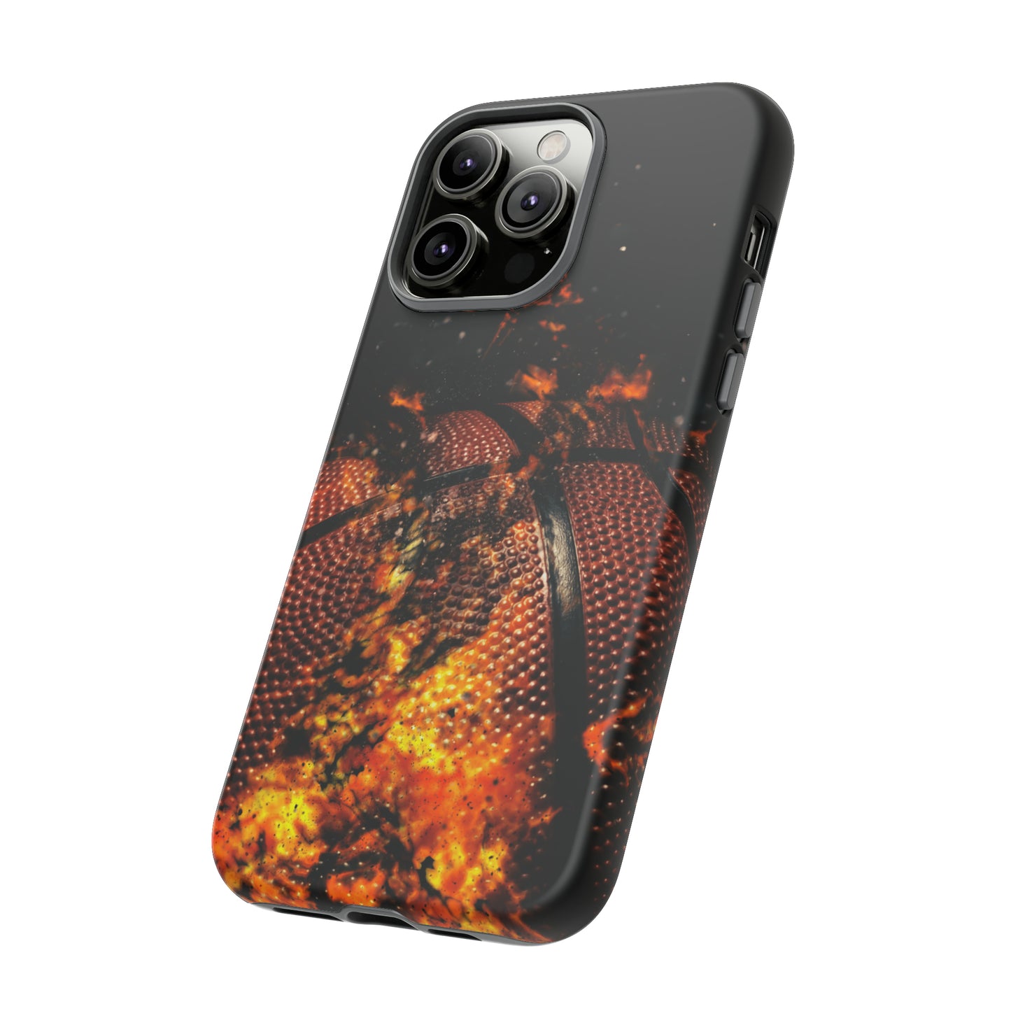 Basketball Inferno Tough Phone Cases