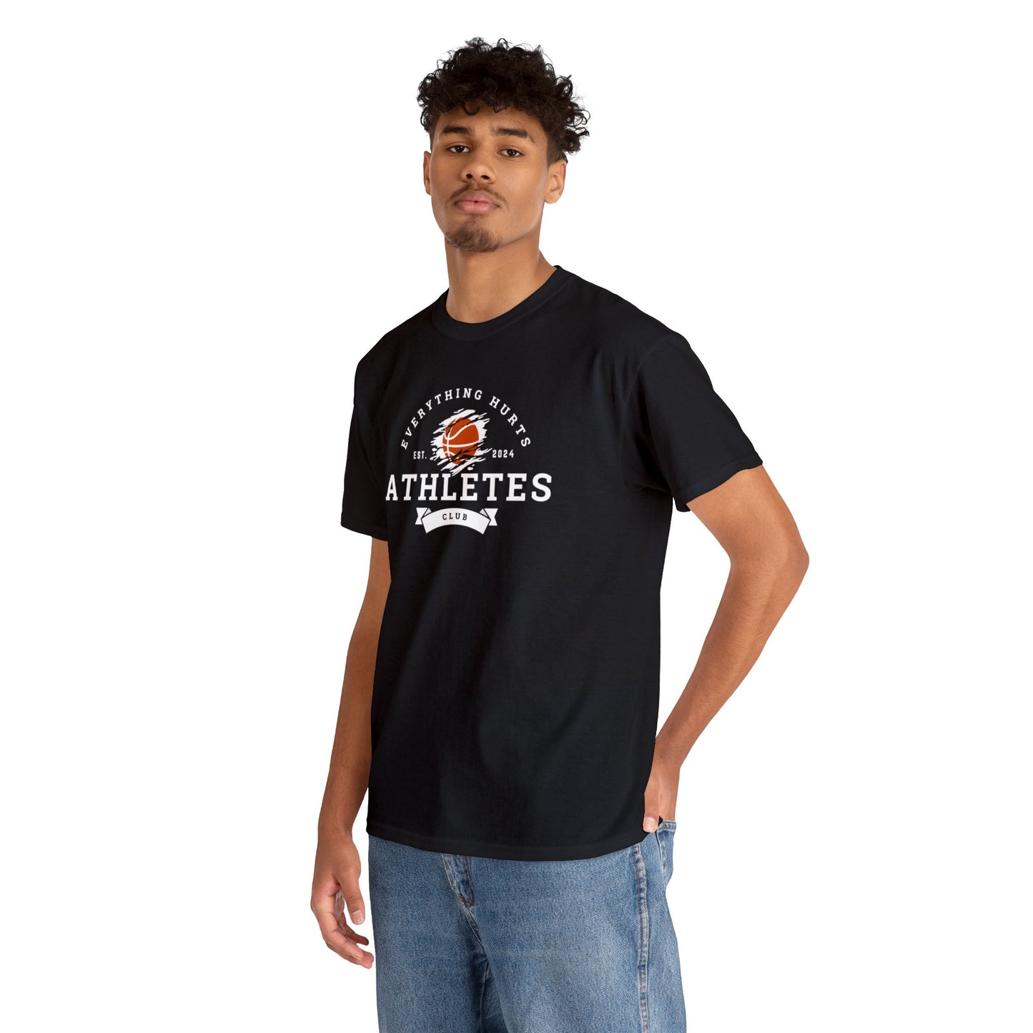 Everything Hurts Athletes Club Basketball Cotton Tee