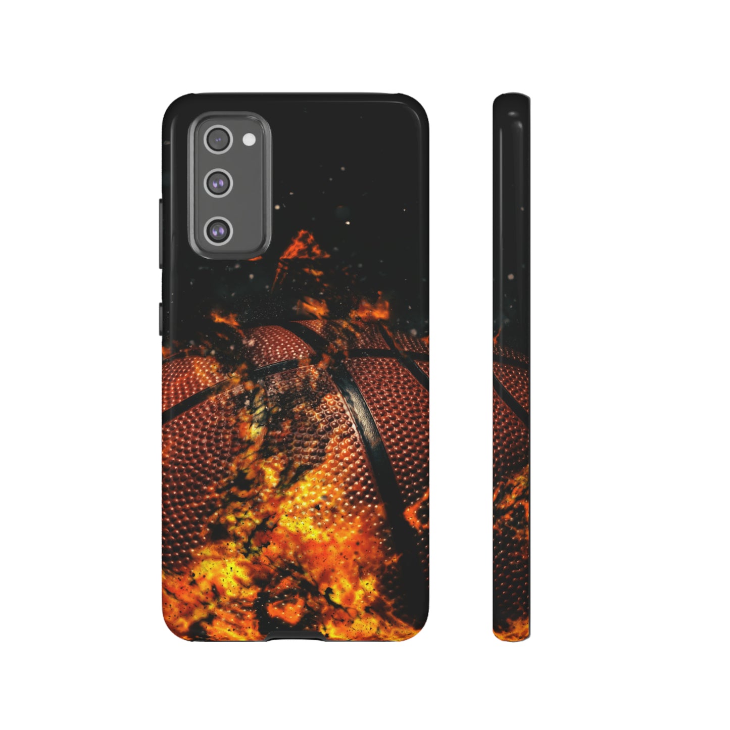 Basketball Inferno Tough Phone Cases