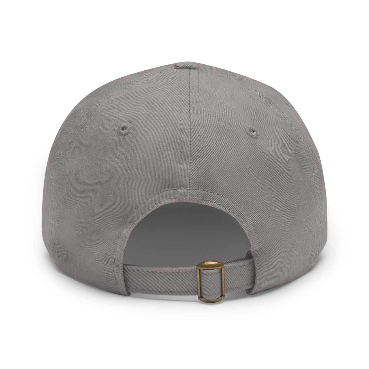 Volleyball Dad Hat with Leather Patch (Rectangle)