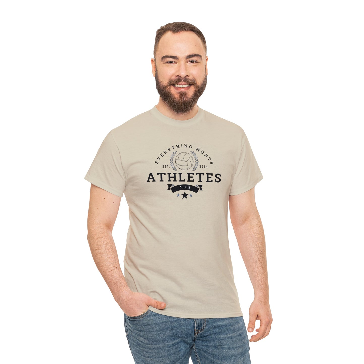 Everything Hurts Athletes Club Cotton Tee