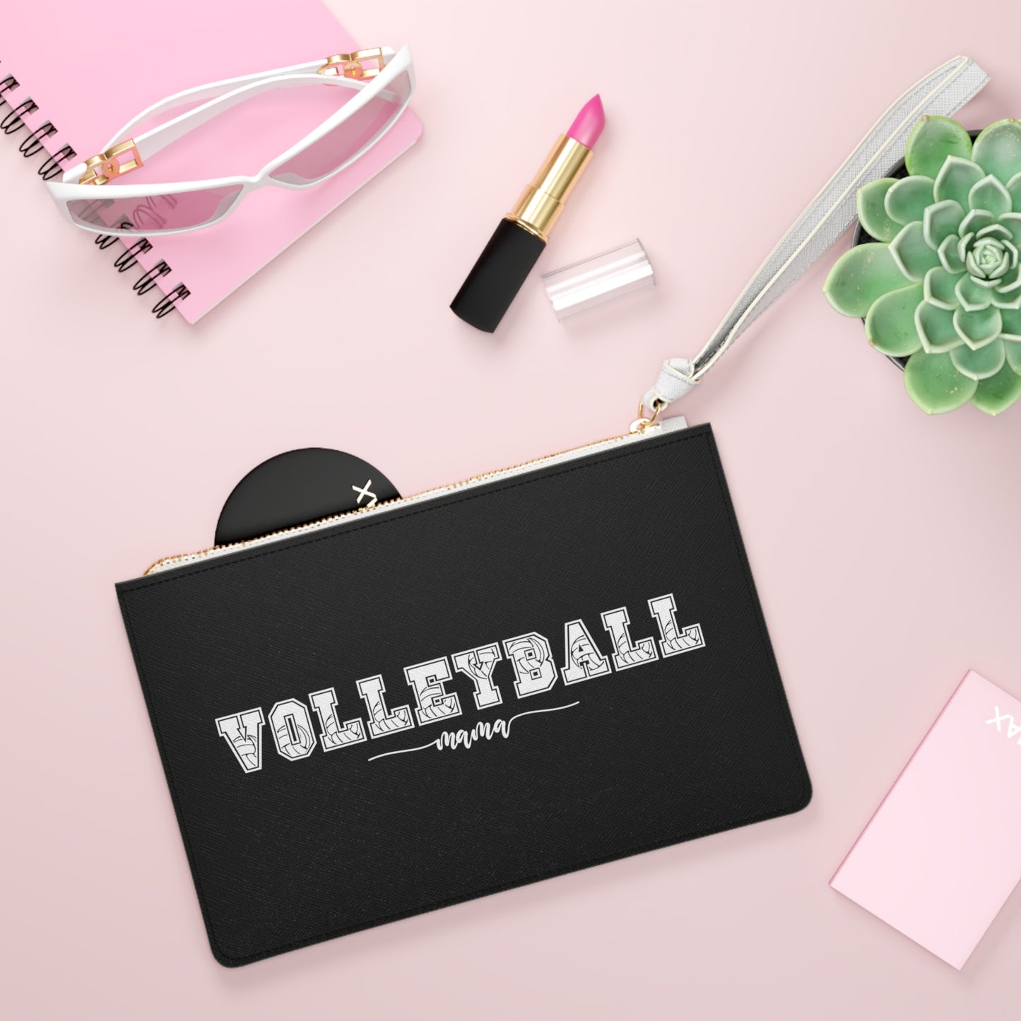 Volleyball Mama Clutch Bag