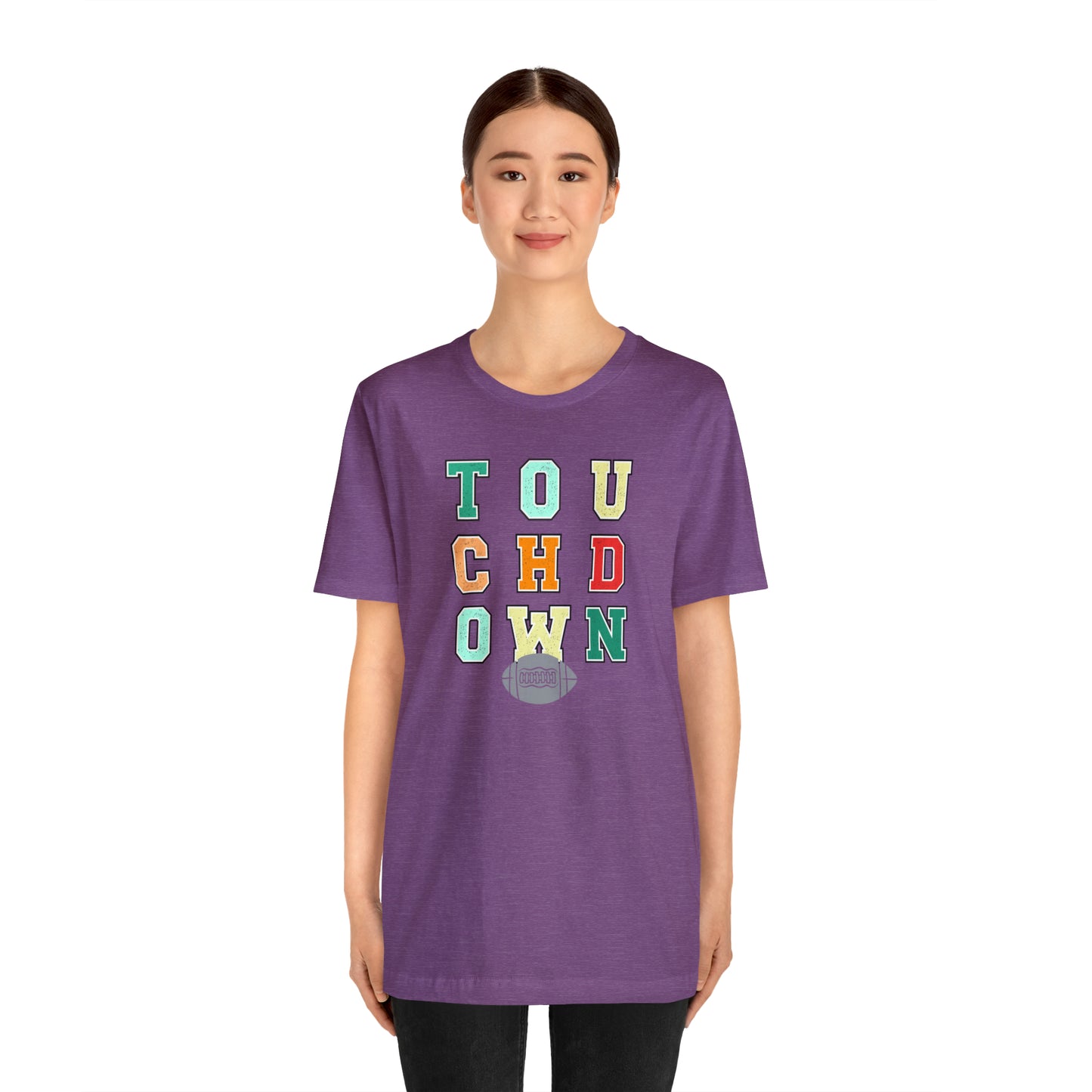 Football Touchdown Unisex Jersey Short Sleeve Tee