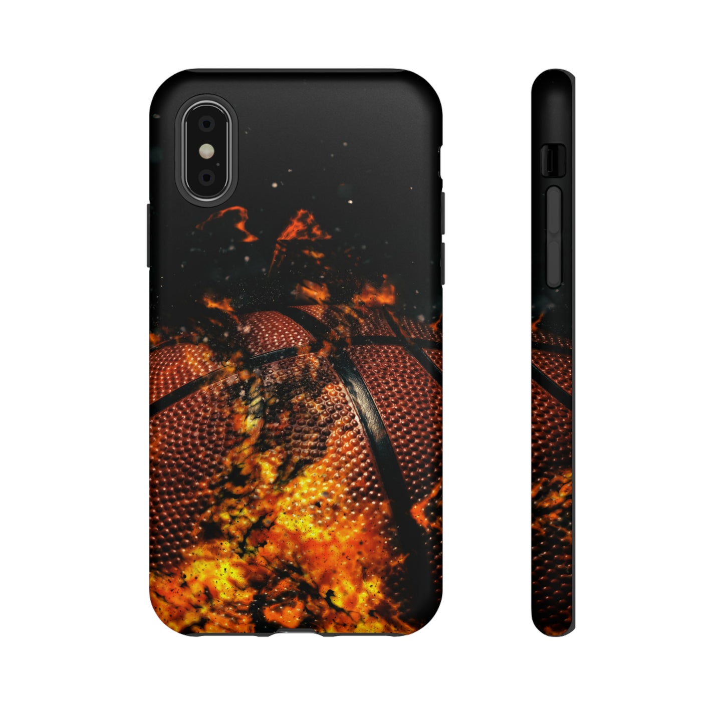 Basketball Inferno Tough Phone Cases