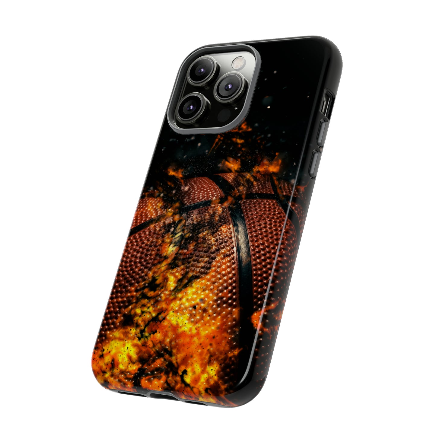 Basketball Inferno Tough Phone Cases