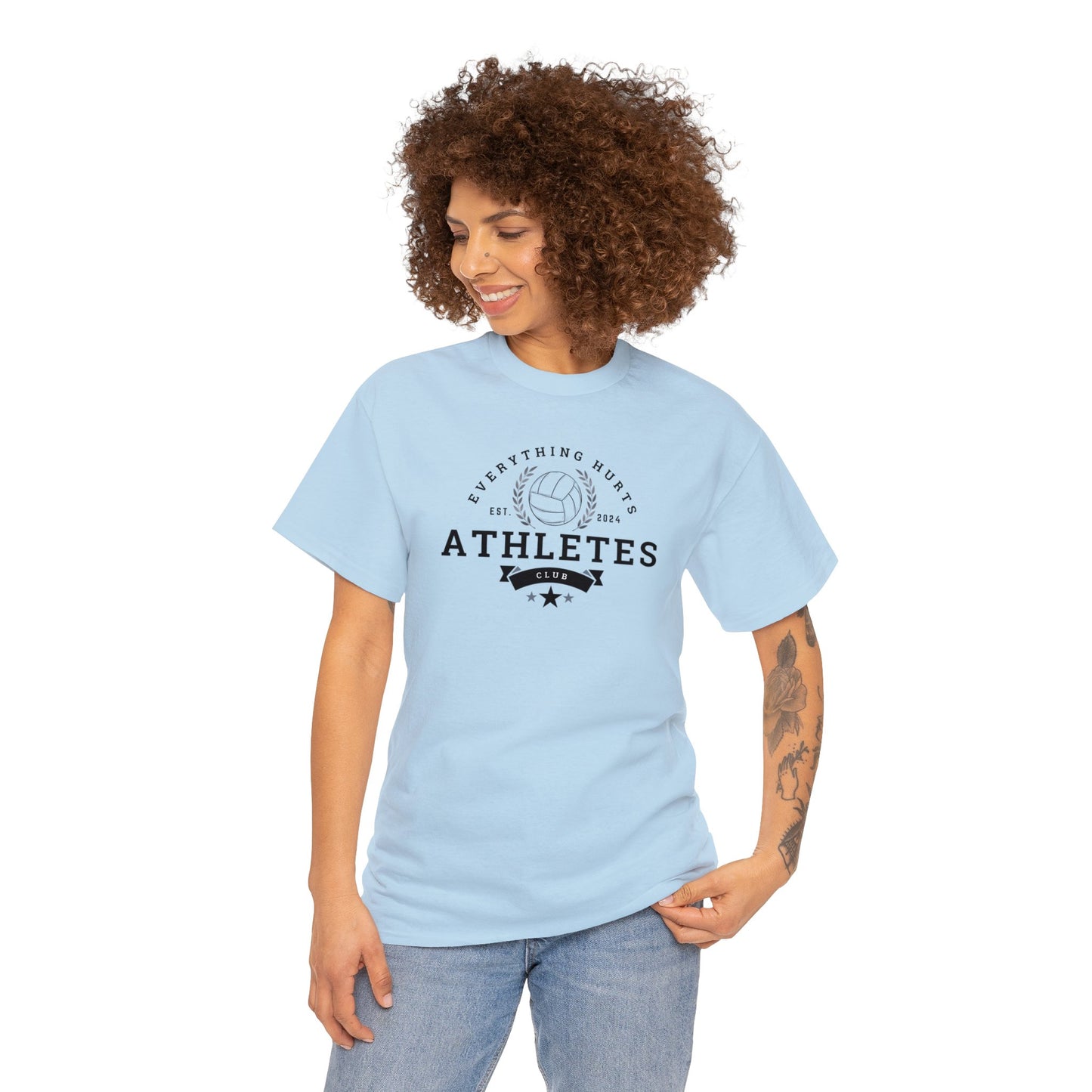 Everything Hurts Athletes Club Cotton Tee