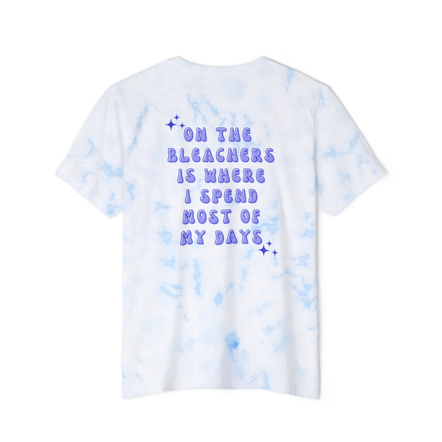 Volleyball Bleachers Unisex Tie-Dyed T-Shirt