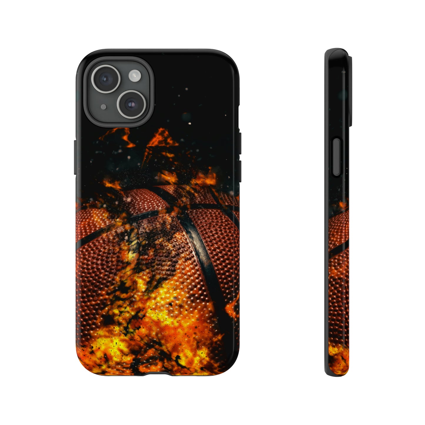 Basketball Inferno Tough Phone Cases