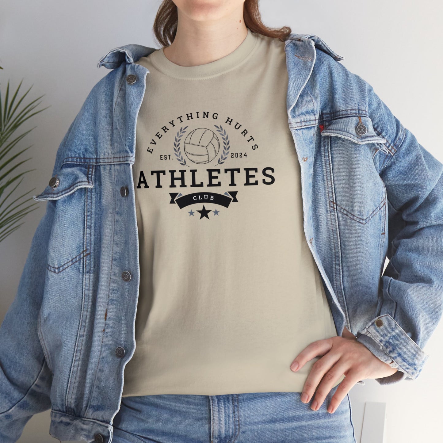 Everything Hurts Athletes Club Cotton Tee