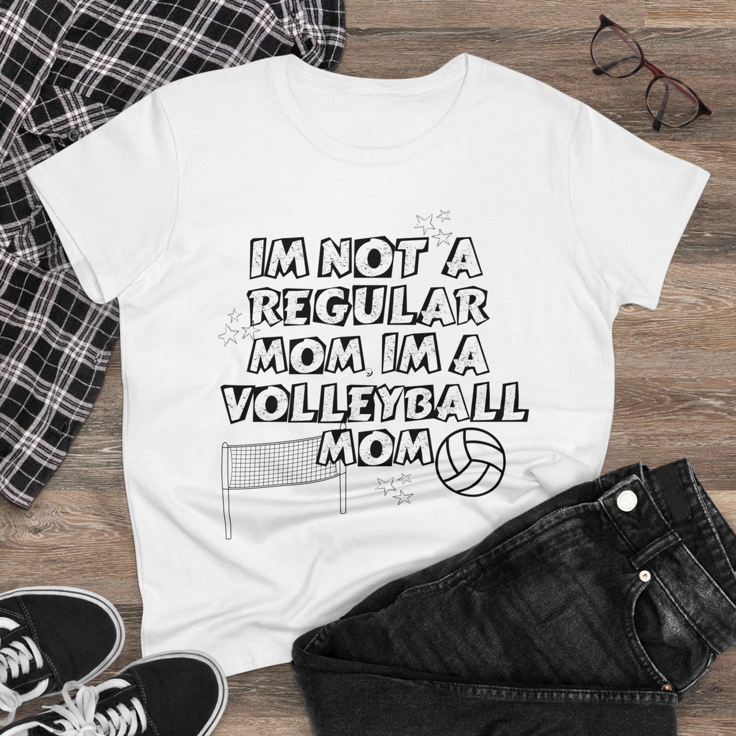 Women's I'm A Volleyball Mom Tee